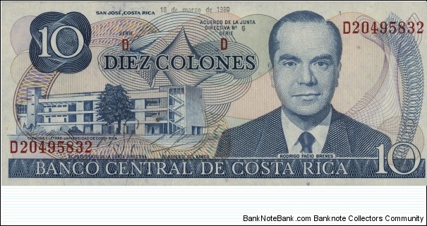 10 Colones Banknote