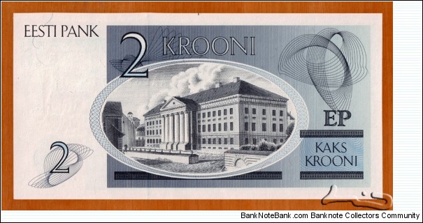 Banknote from Estonia year 1992