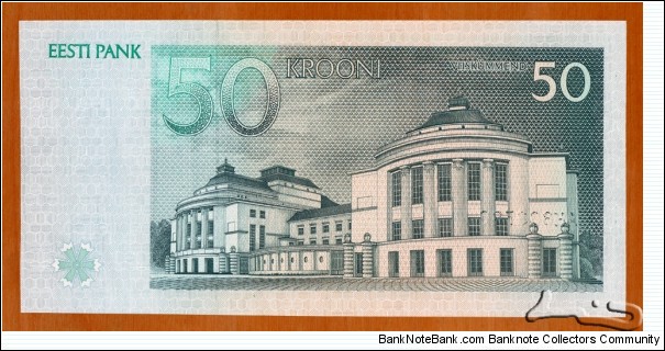 Banknote from Estonia year 1994