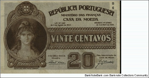 20 Centavos Banknote