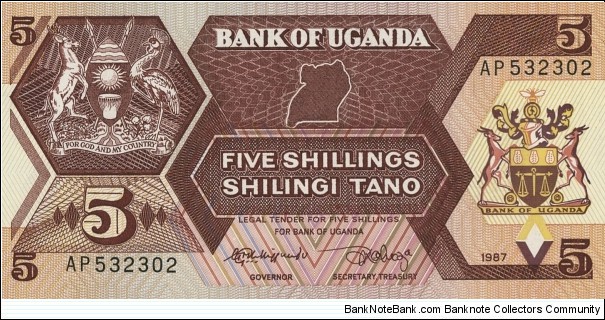 5 Shillings Banknote