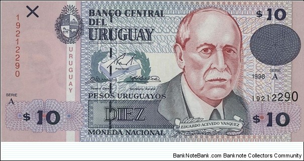 10 Pesos Banknote