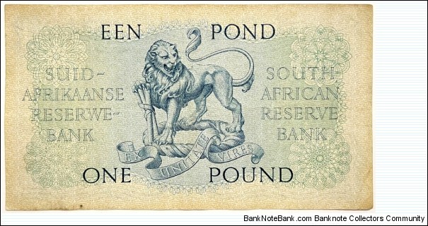 Banknote from South Africa year 1955