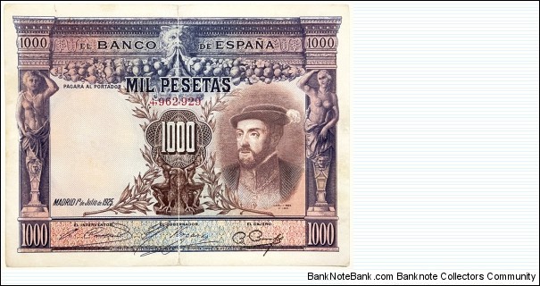 1000 Pesetas Banknote