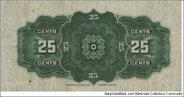 Banknote from Canada year 1900