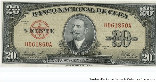 20 Pesos Banknote