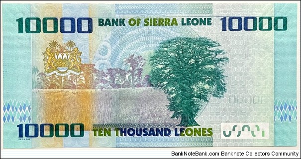 Banknote from Sierra Leone year 2010