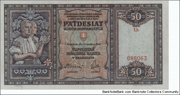 50 Korun Banknote