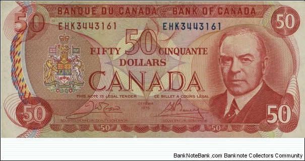 50 Dollars Banknote