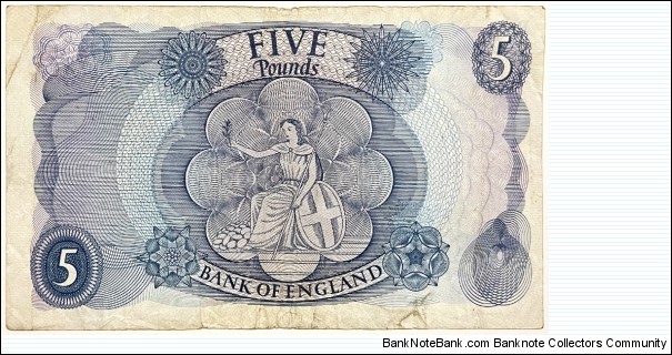 Banknote from United Kingdom year 1963