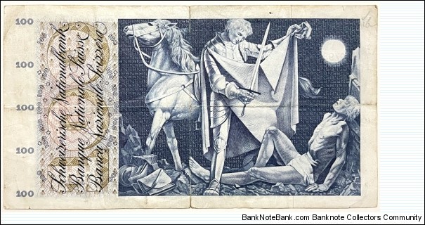 Banknote from Switzerland year 1970