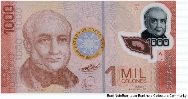 1000 Colones Banknote