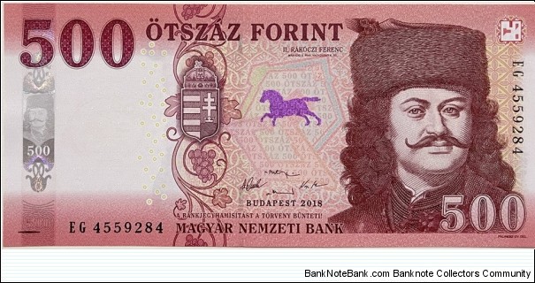 500 Forint Banknote