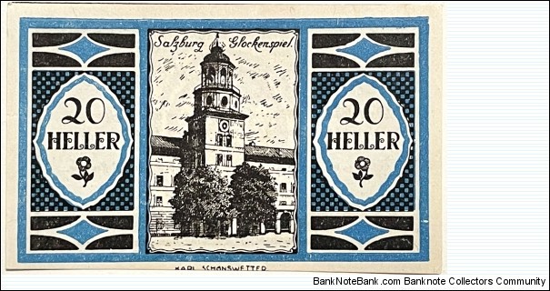 Banknote from Austria year 1920