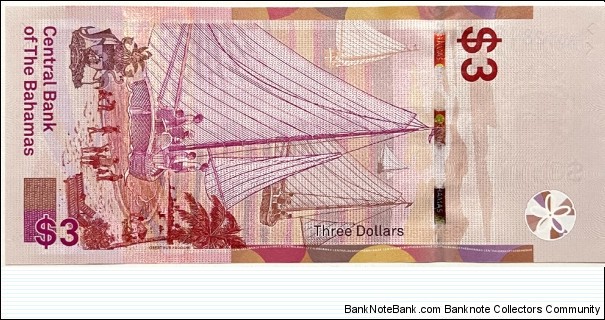 Banknote from Bahamas year 2019