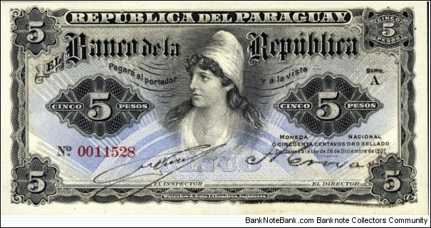 5 Pesos Banknote