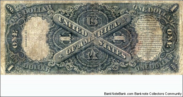 Banknote from USA year 1917