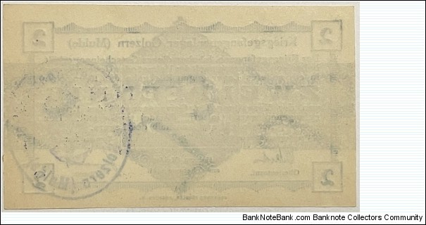 Banknote from Germany year 1916