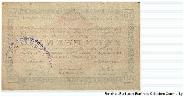 Banknote from Germany year 1916