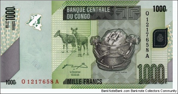 1000 Francs Banknote