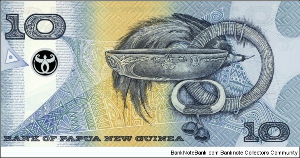 Banknote from Papua New Guinea year 2002