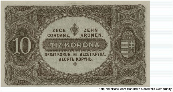 Banknote from Hungary year 1920