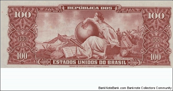 Banknote from Brazil year 1967