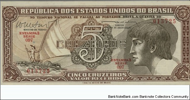 5 Cruzeiros Banknote