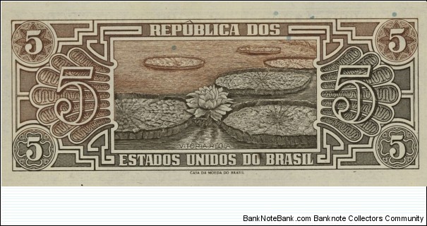 Banknote from Brazil year 1961