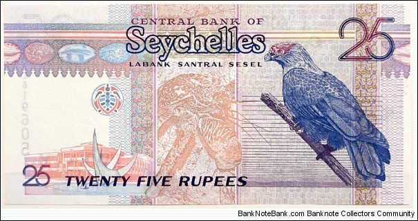 Banknote from Seychelles year 2008