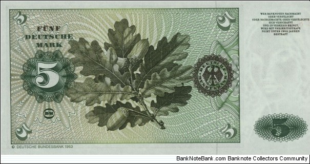 Banknote from Germany year 1980