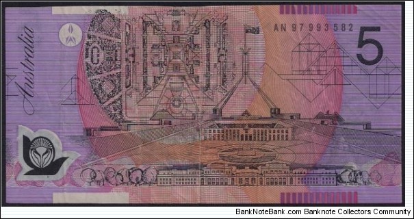 $5 R218bTF First Prefix Testnote AN97  Banknote