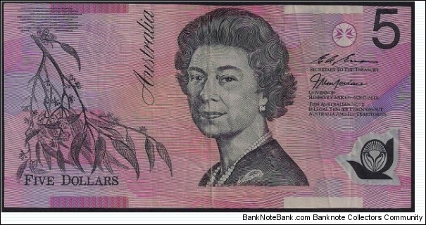 Banknote from Australia year 1997