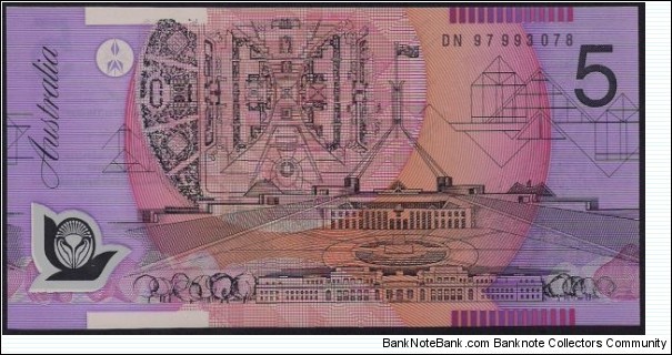 $5 R218bTL DN97 Last Prefix Testnote Banknote