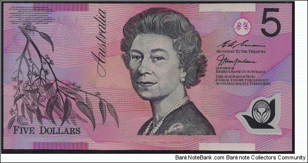 Banknote from Australia year 1997