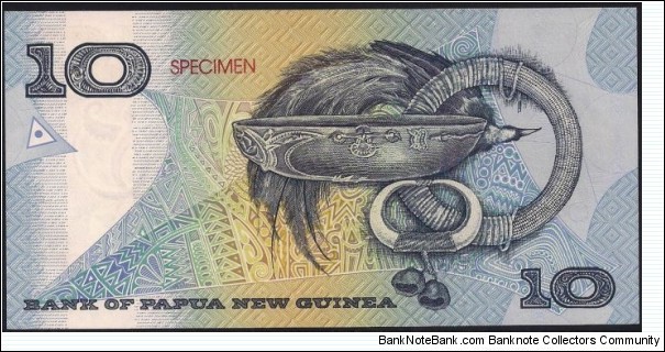 Banknote from Papua New Guinea year 1998