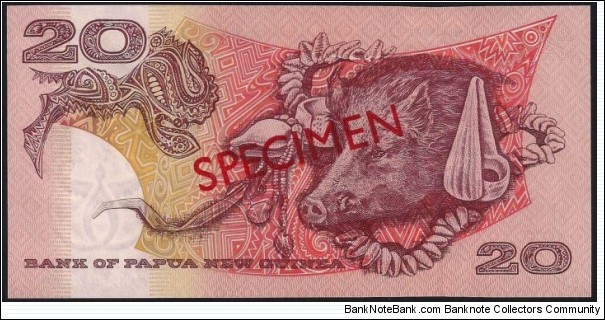 Banknote from Papua New Guinea year 2002