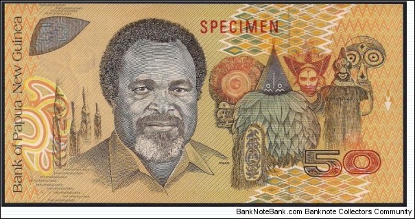 Banknote from Papua New Guinea year 1989