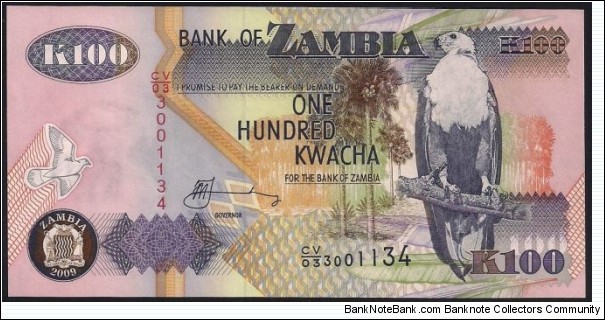 100 Kwacha Banknote