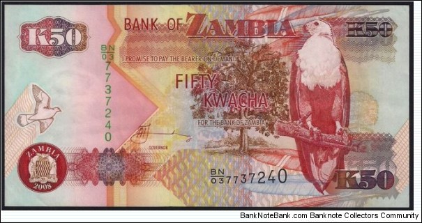 50 Kwacha Banknote