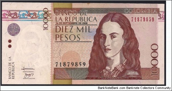 10,000 Mil Peso Banknote