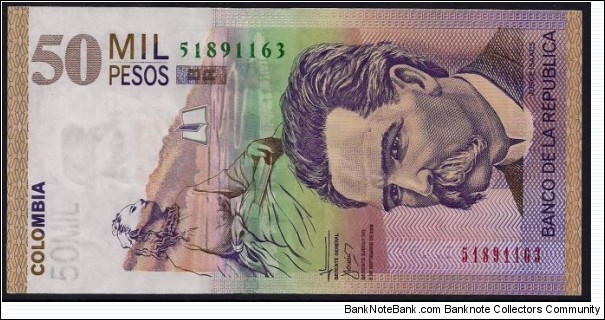50 Mil Peso Banknote