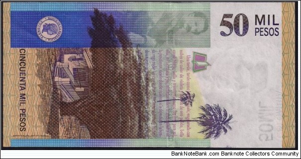 Banknote from Colombia year 2008