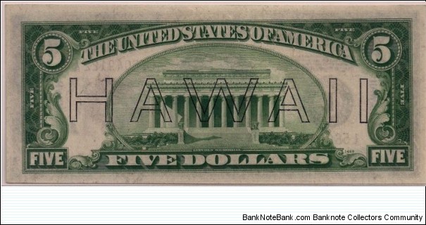 Banknote from USA year 1934