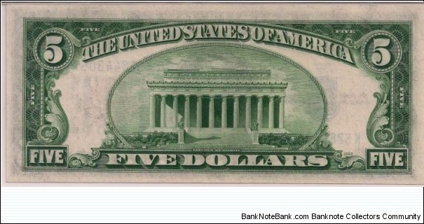 Banknote from USA year 1934