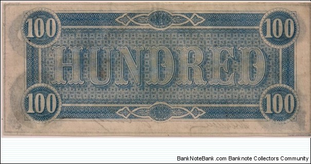 Banknote from USA year 1864