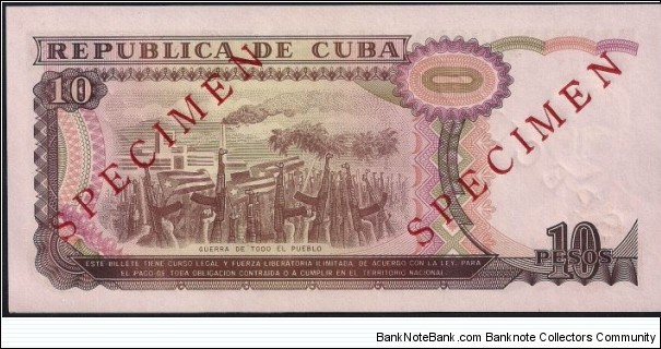 Banknote from Cuba year 1991