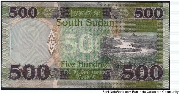 Banknote from Sudan year 2018
