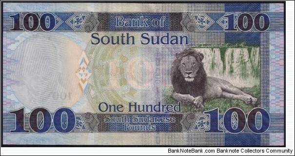 Banknote from Sudan year 2015