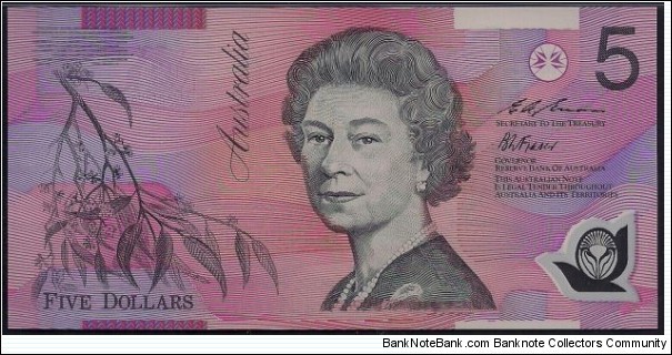 Banknote from Australia year 1995
